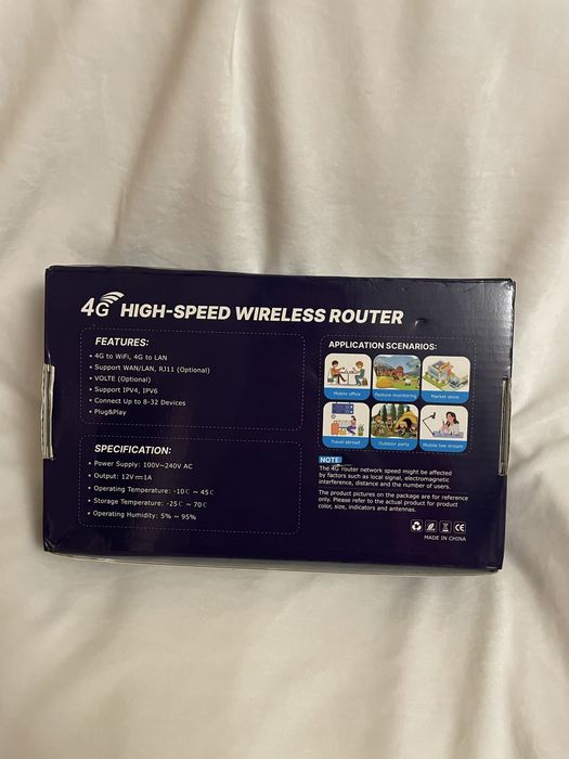 4G LTE Wifi-маршрутизатор роутер sim-модем