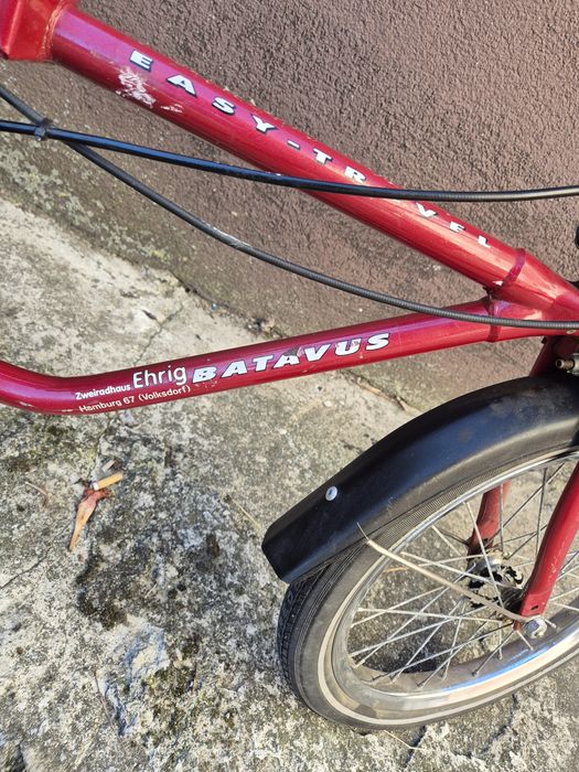 Rower Batavus easy travel kempingowy.