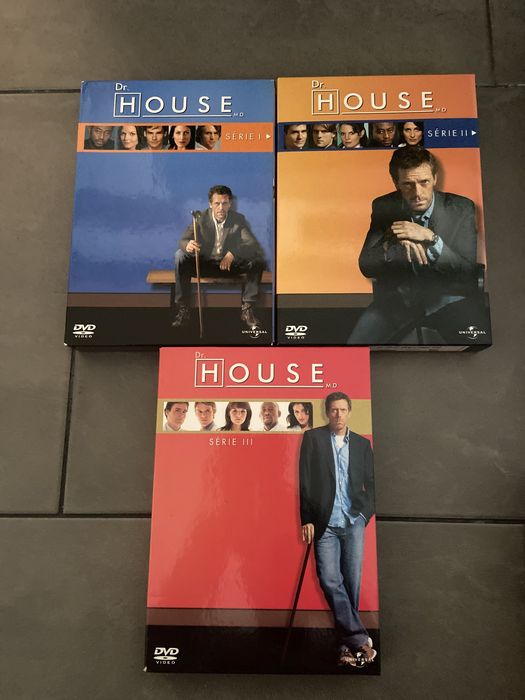 Collecao Dr House temporadas 1,2 e 3
