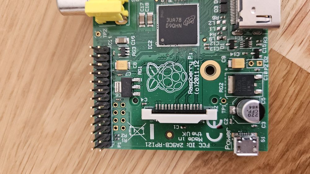 Raspberry pi model B