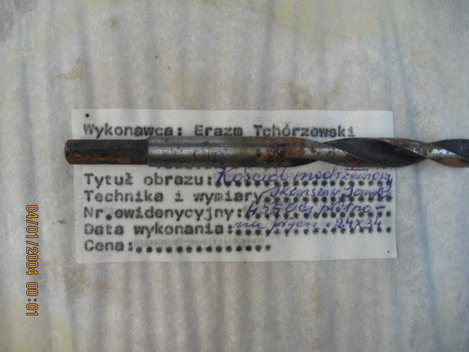 Stary obraz skansen cerkiew kościół modrzewiowy