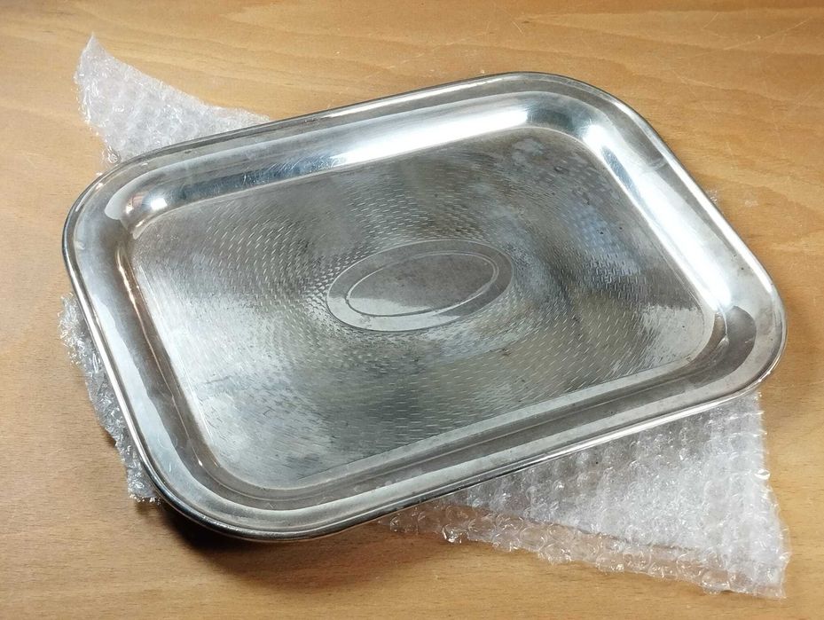 Travessa / Bandeja de Servir Prateada