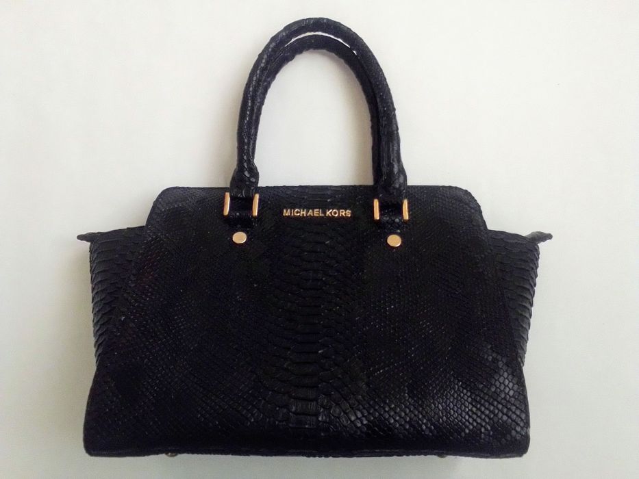 Сумка на мільйон (Глибоке тиснення під чорного пітона)