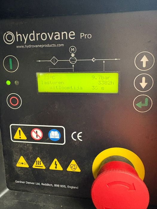 Kompresor łopatkowy  Hydrovane 7.5W 1m3/min 11 bar zbiornik 350L