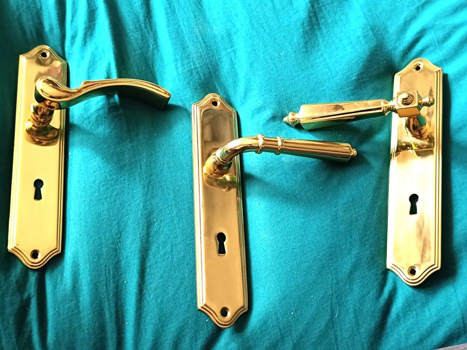 Puxadores de Porta dourados:::Vintage e Novos