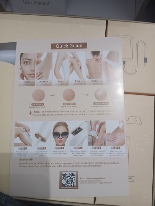 Depiladora a laser