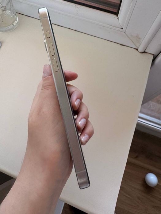 Iphone 15 pro max 256gb white/білий
