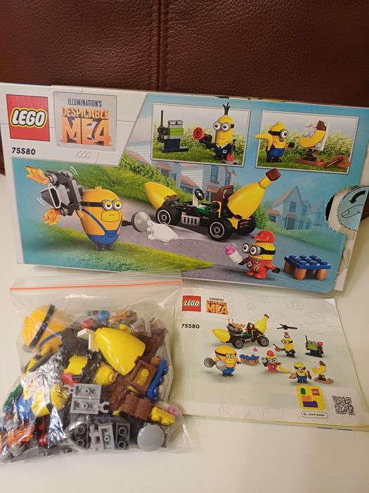 LEGO Despicable Me 4 Minions and Banana Car (75580) Посіпаки