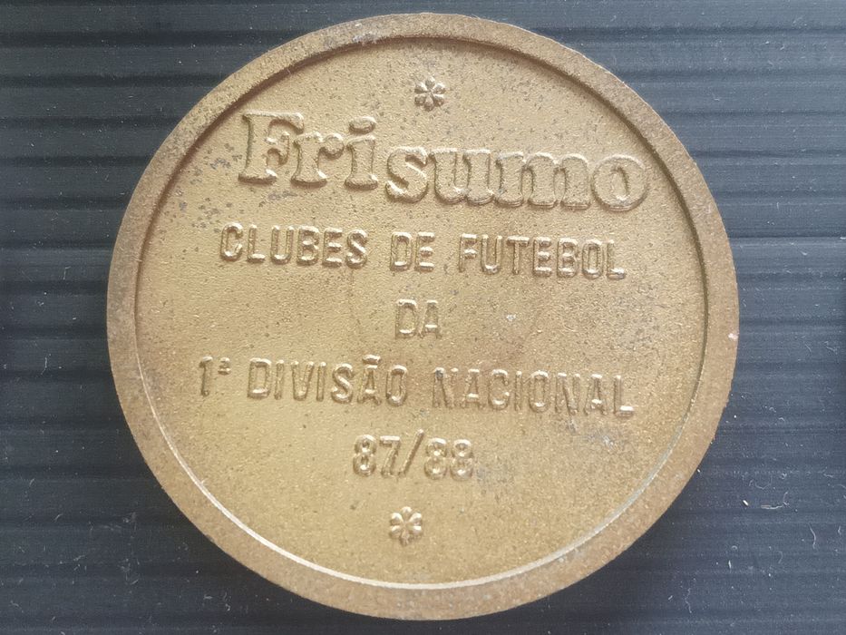 21 Medalhas clubes 1ª divisão nacional 1987/88