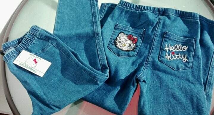 Calças Calzedonia "Hello Kitty" 2/3 Anos (NOVAS)