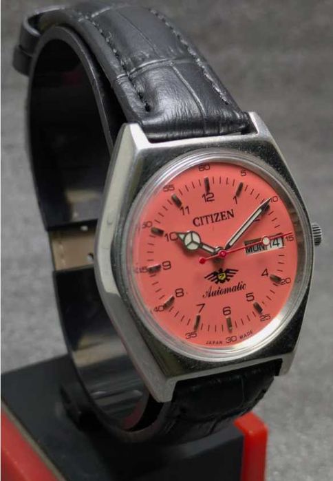 Relógio vintage mecânico automático Citizen 21 jewels