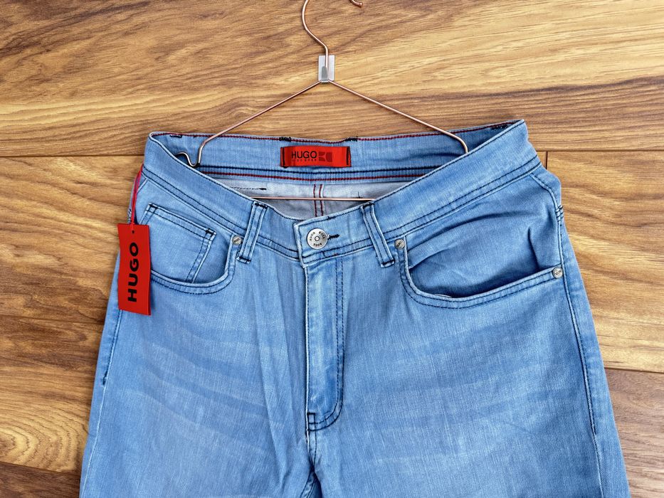 Hugo Boss spodenki dżinsowe męskie