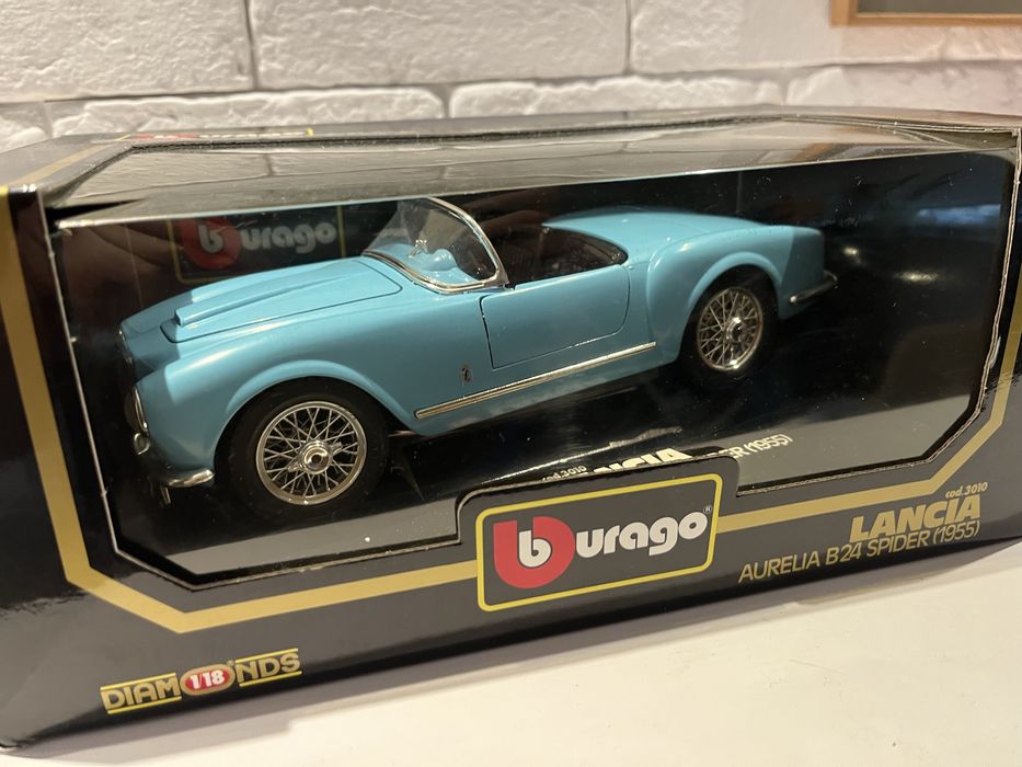 Model Bburago 1:18 Lancia Aurela spider