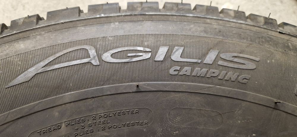 Opony MICHELIN AGILIS CAMPING 225/75/16C 2szt Okazja !