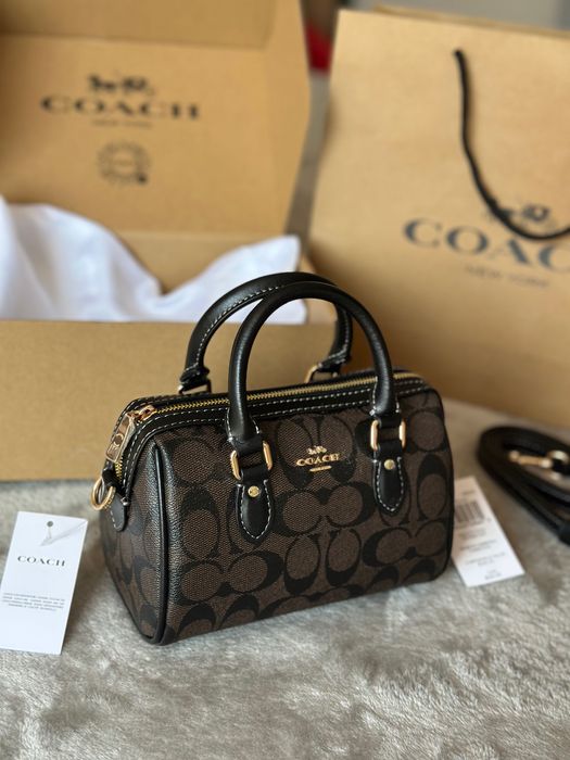 Сумка Coach Rowan / жіноча сумочка коач рован женская