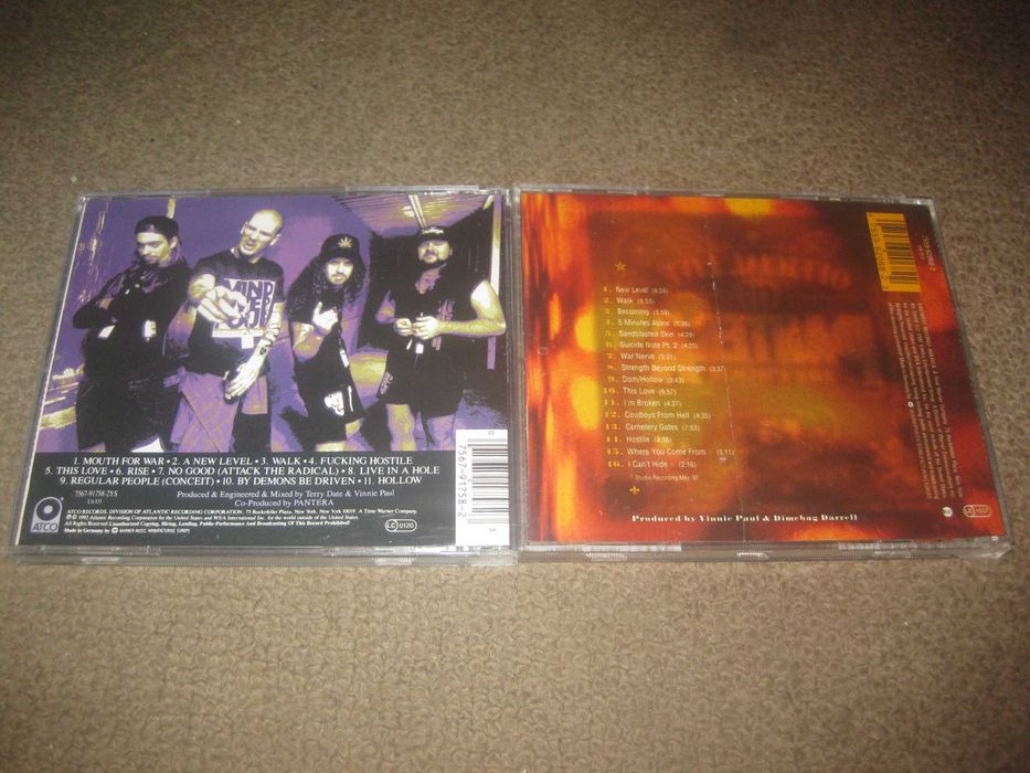 2 CDs dos "Pantera"