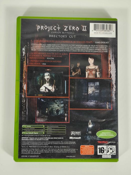 Project Zero 2 Director's Cut - Xbox Classic