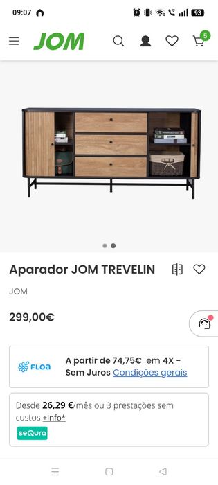 Móvel de sala jom