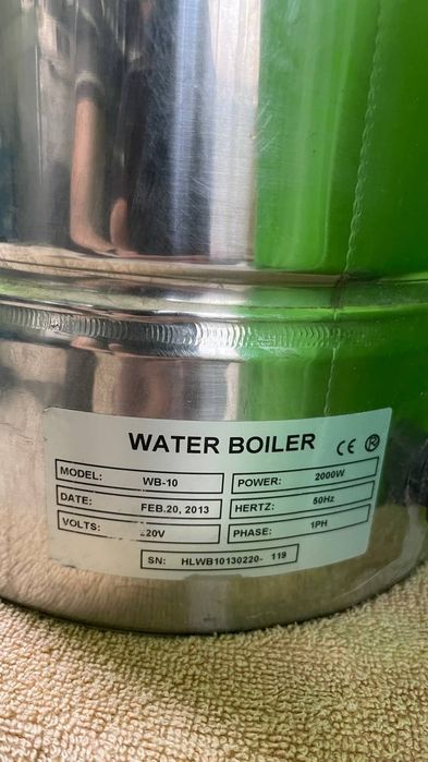 Електричного кип'ятильника Б/В  води (water boiler