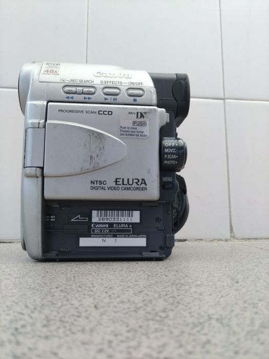Máquina Filmar Canon Elura (MV20i) DVi