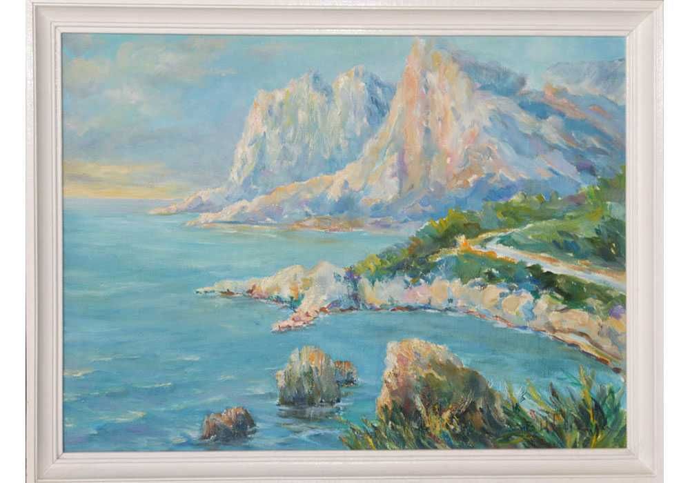 Цветкова Валентина (1917–2007) Ласпи Крым 1998 /В. Цвєткова Ласпі Крим