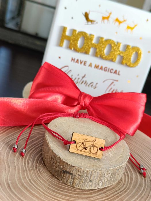 Bransoletka z rowerkiem