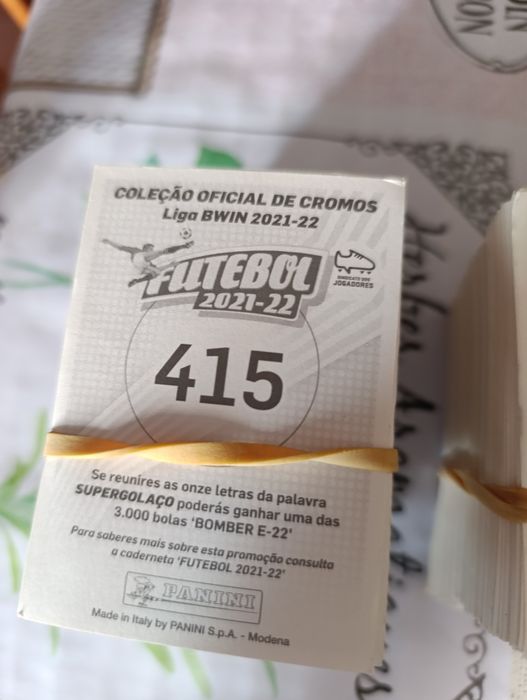Cromos coleção 2021/22  2022/23