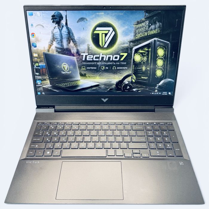 HP Victus/16 IPS 144Hz/AMD Ryzen 5 5600H 3.3-4.2ГГц/DDR4 16GB/SSD M2 512GB/nVidia RTX3050Ti 4G
