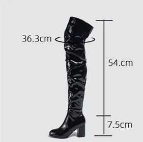 Kozaki za kolano 3 kolory