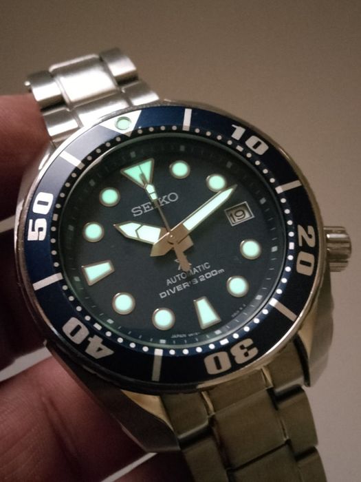 *NOVO* Seiko SUMO JDM 2° geração "Blumo" sbsc033 (44 mm)
