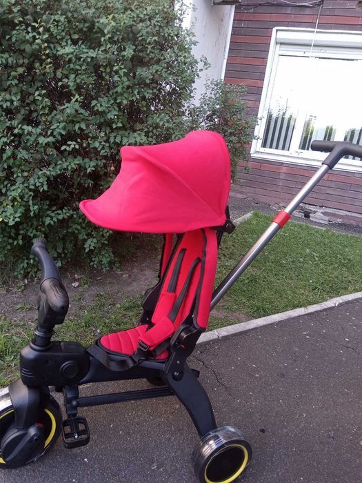 Самый компактный складной велосипед в мире. Беговел, коляска, 5 в 1