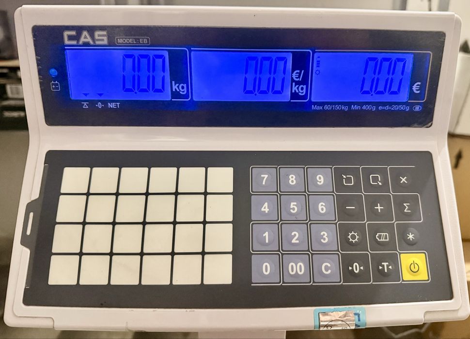 Balança eletrónica comercial CAS model EB