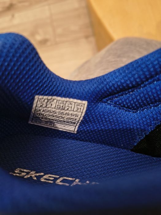 NOWE Adidasy obuwie  sportowe chłopięce Skechers 33.5 skechersy