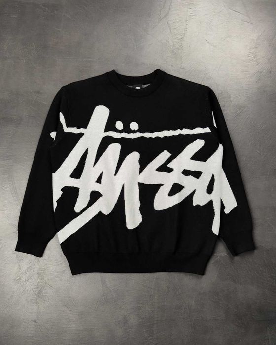 Светр STUSSY Stock Sweater Black