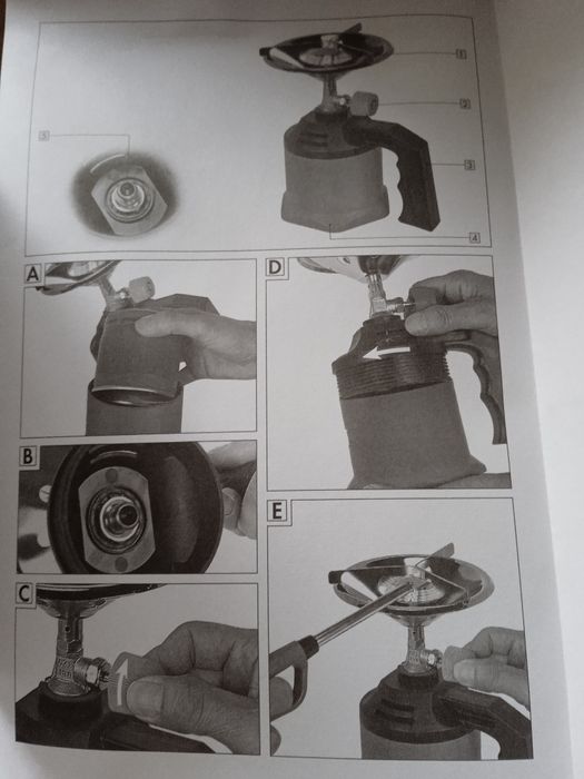 Газова кемпінгова плита Rocktrail