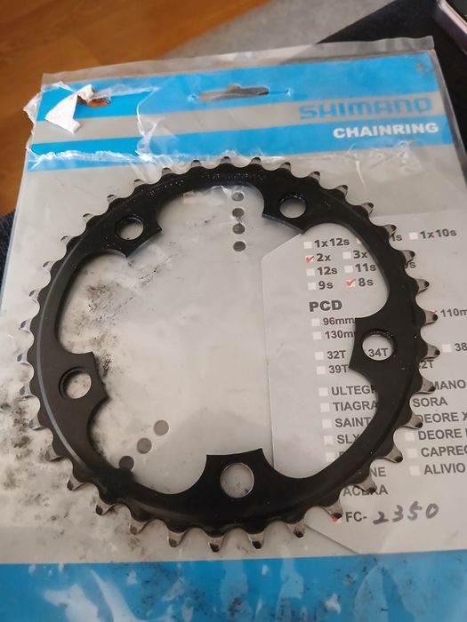 Prato Shimano 36