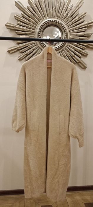 Пальто-кардиган альпака