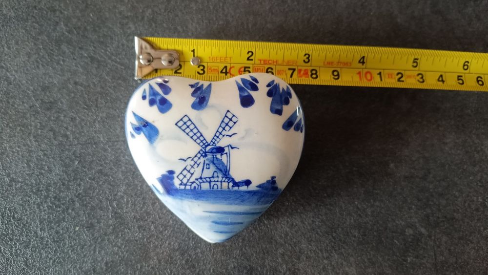 Porcelana pudełko szkatułka na biżuterię