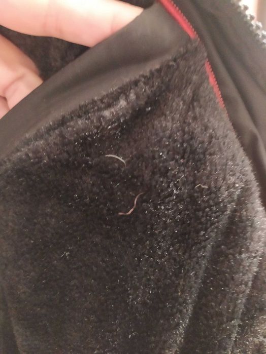 Kurtka zimowa z kapturem xl