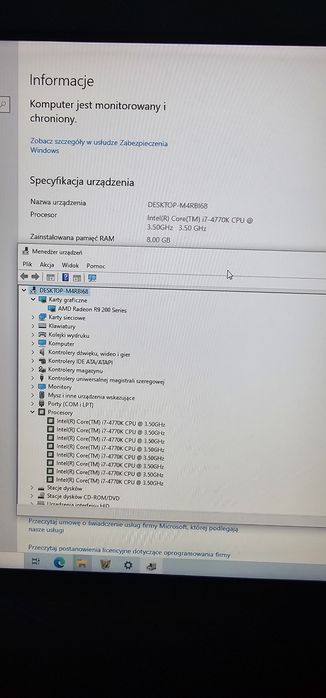Komputer stacjonarny i7 R9 290X 8gb 750w