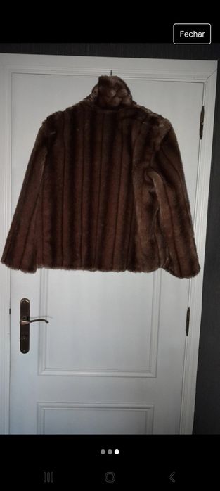 Casaco imitação de pêlo