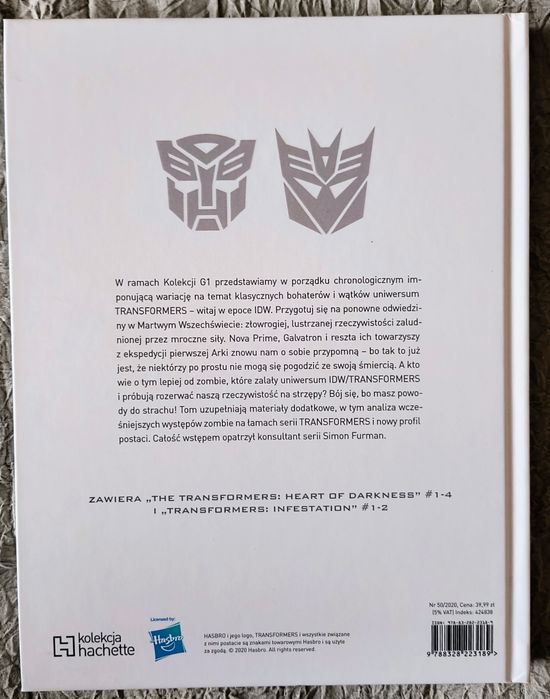 Transformers Tom 50 Serce ciemności