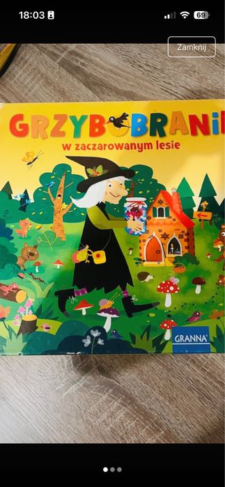 Gra planszowa grzybobranie