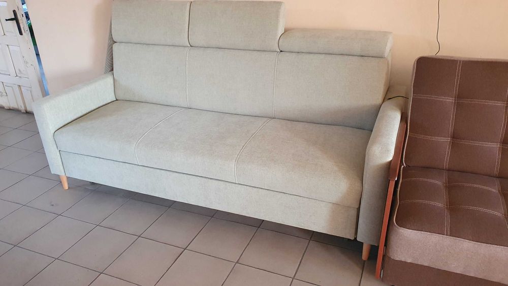 Sofa z funkcją spania.
