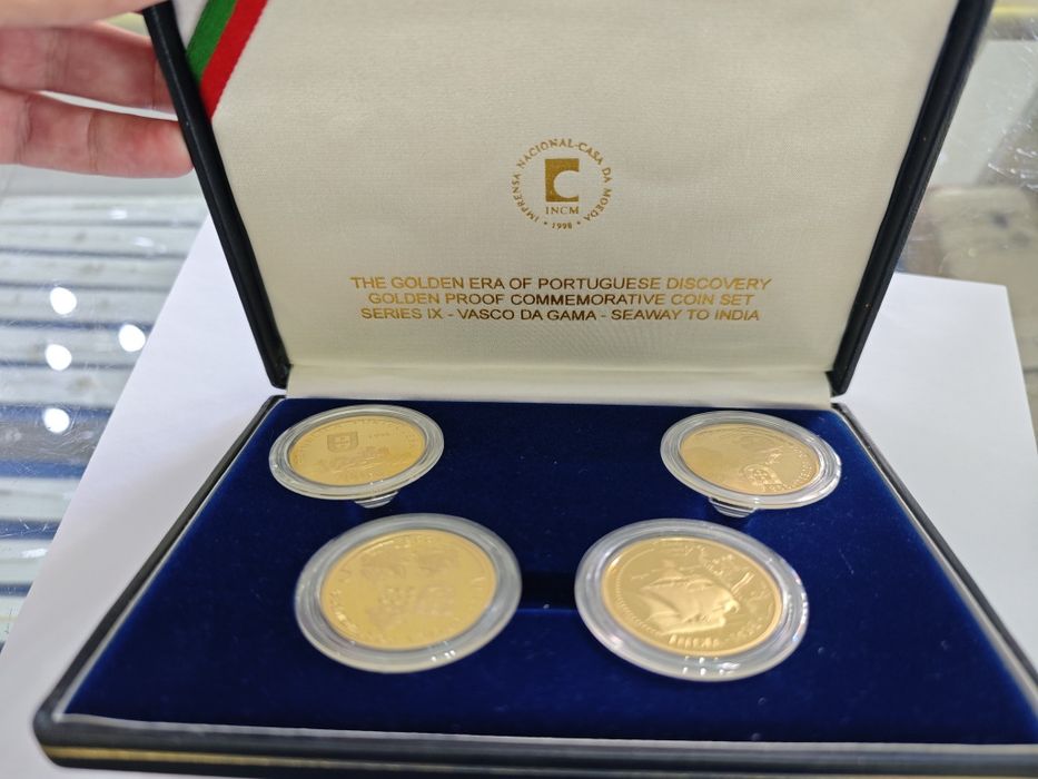 1998 – Moedas, IX série dos Descobrimentos em OURO