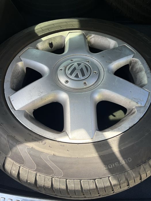 Jantes furacao 5x130 com pneus