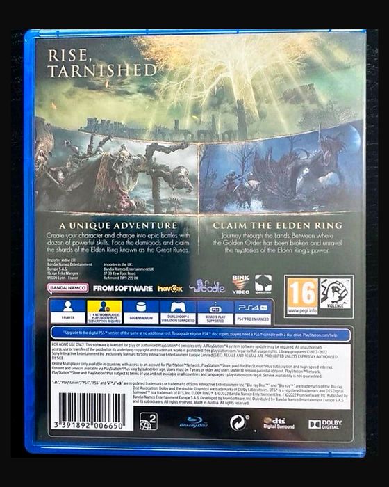 Elden ring PS4 excelente jogo