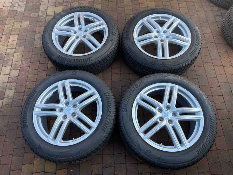 4090. Alufelgi 19" koła wielosezonowe 5x108 Peugeot 5008 nowe opony 235/55/19 2024r