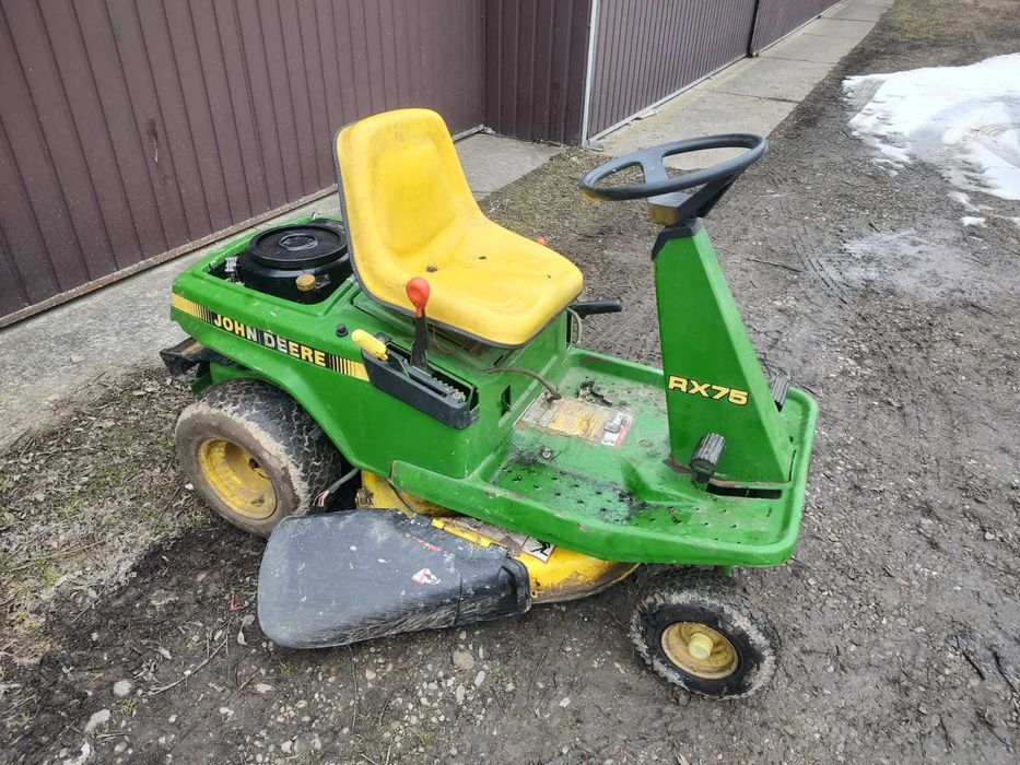 Kosiarka Traktorek John Deere RX75 RX95 Kawasaki FB460V 12.5KM pompa