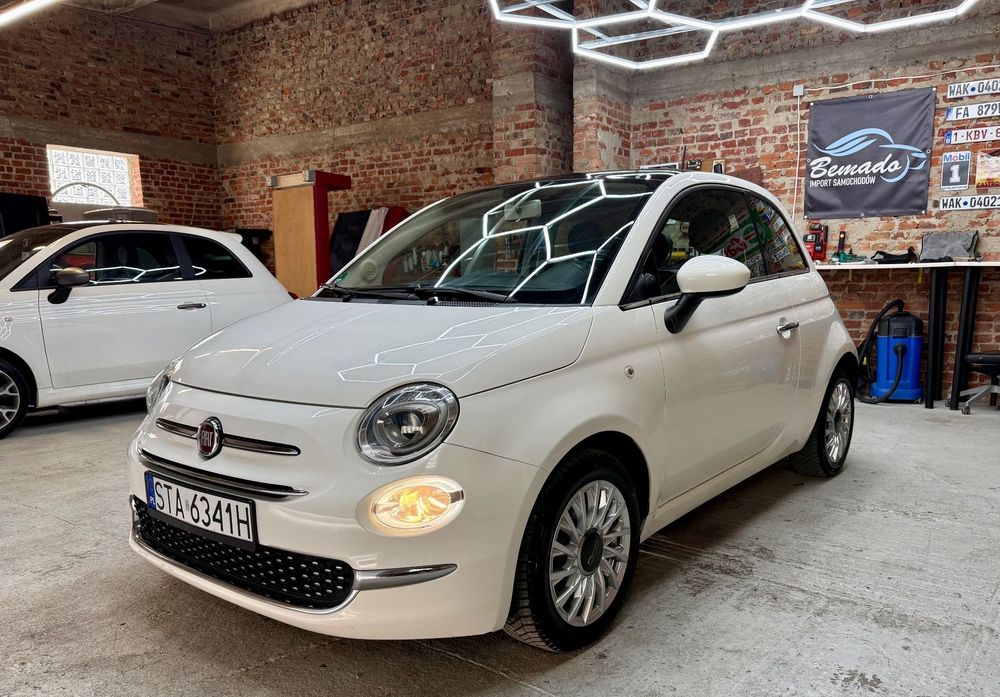 Fiat 500 1.2 benzyna 69KM/Klimatyzacja/City/el.SzybyLusterka/ESP/CzujnikiPDC